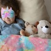 CHMMY Children's Cuddly Blanket, Unicorn Blanket, Glow in the Dark,