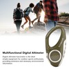 Multifunctional Digital Altimeter Backlight LCD Screen Electronic Barometer with Weather