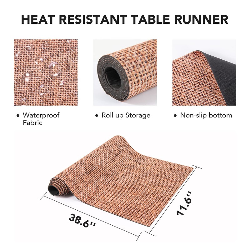 Trivet Table Runner Hot Plates Mat 12 X 40 Inch