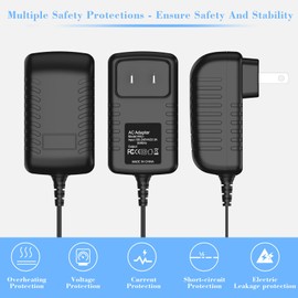 XMHEIRD 5V Charger for SCRIB3D Pen Power Cord for SCRIB3D P1 3D Printing Pen with Display Power Supply for SCRIB3D Advanced 3D Printing Pen AC Adapter for Portable and Compact 3D Pen