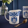 Spode King Charles III Coronation Cream Milk Jug 280l, Blue