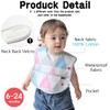 Plie 2 Pack Waterproof Baby Bibs with Food Catcher –