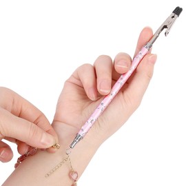 WIFORT Bracelet Helper Tool - Bracelet Helper to Put on Yourself, Quick Release Fastening Jewelry Clasp Helpers, Metal Bracelet Assist Tool with Hideable Hook for Bracelet, Necklace, Watch, Zippers