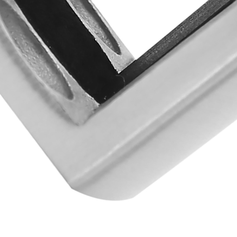 304 Stainless Steel Shower Door Bottom Guide - Adjustable Floor