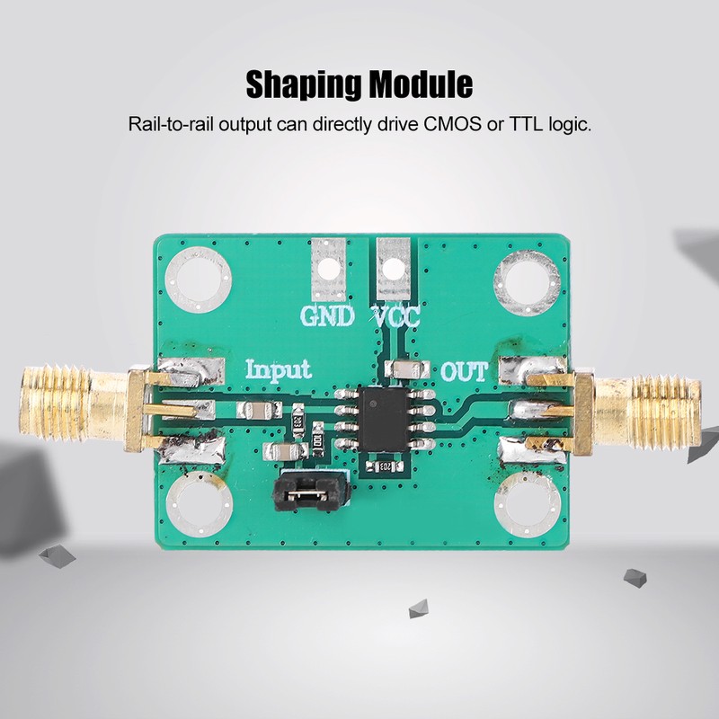 TLV3501 Single Channel High Speed Comparator Frequency Meter Front End