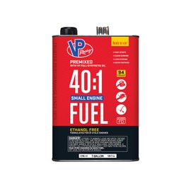 VP Racing Fuels 6291, Ready to Use, 40:1 Premixed 2-Cycle Small Engine Fuel (SEF) - Gallon