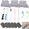 PLATEYTR 18 PCS Radiator Cleaning Brush Set - Effortlessly Clean