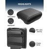 Eaglecover Center Console Cover for 2021-2026 Ford F150 Accessories, Vinyl