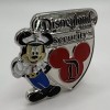 Disneyland Mickey Mouse Security Badge Pin