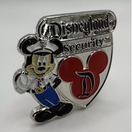 Disneyland Mickey Mouse Security Badge Pin