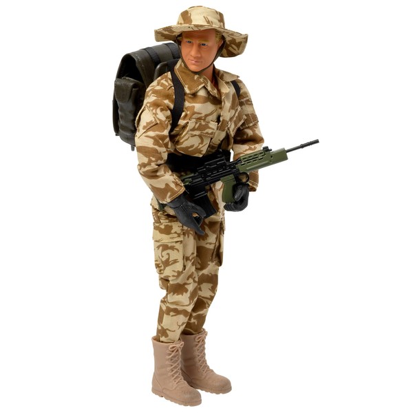 WORLD PEACEKEEPERS from Peterkin | 12" S.A.S. Action Figure &