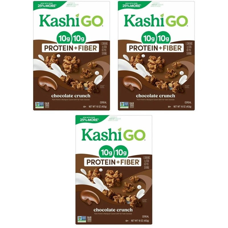 Cold Breakfast Cereal byKashi- Vegan Protein - Chocolate Crunch -