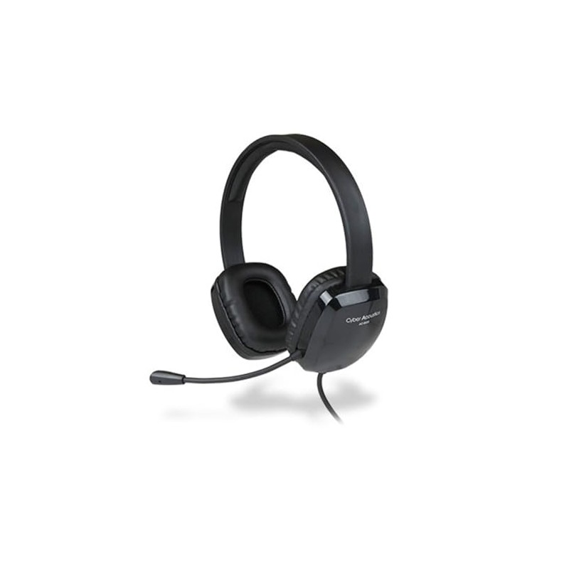 Cyber Acoustics USBMC20 AC-6020 USB Stereo Headset