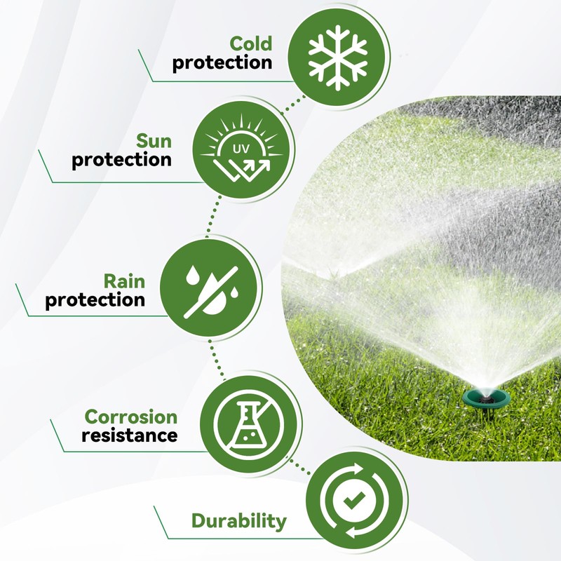 Lawn Sprinkler Protectors Donut for Hunter PGP etc Series Outside