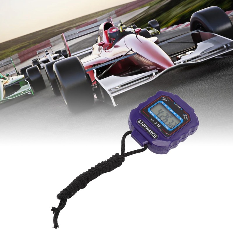 Electronic Stopwatch Single Row 2 Display Sports Stopwatch Timer Athletic