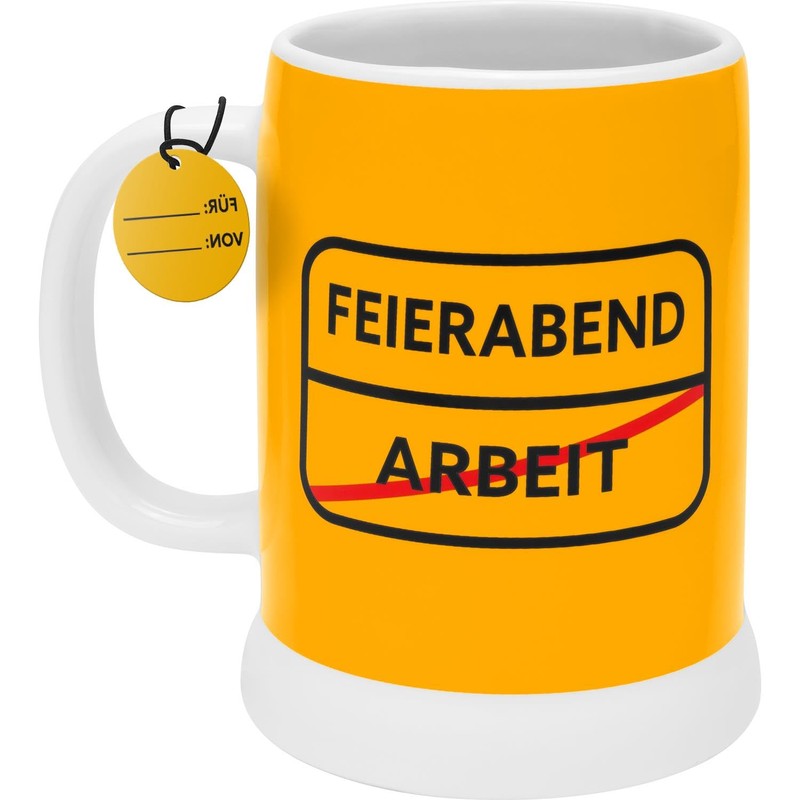 GRUSS & CO 48920 Jug with Motif Print "Feierabend" |