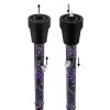 Royal RC Canes Purple Majesty Adjustable Folding Designer Derby Cane