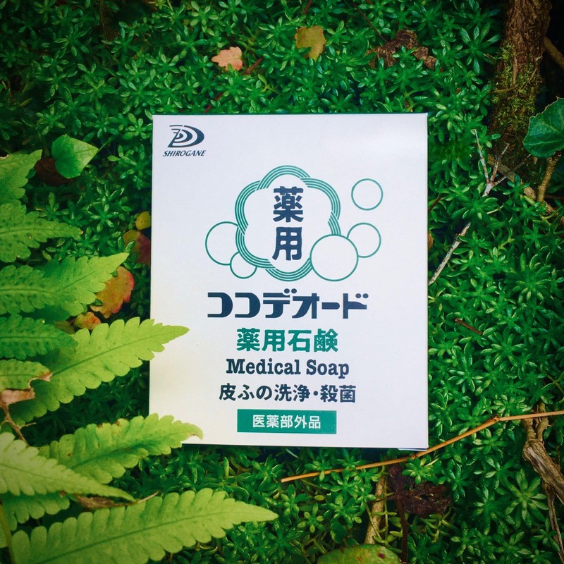 ココデオード 薬用石鹸 2個 モチモチ泡なのに泡切れスッキリ 気になるカラダのニキビやニオイを防ぐ