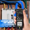 Bluetooth Clamp Meter, INFURIDER YF-7200APP Current Clamp Multimeter Clamp Meter