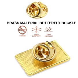 12/Pcs Philippines Flag Lapel Pins Bulk - Metal Filipino Philippine Brooch Badge Souvenir