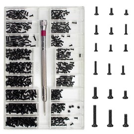 500 Pcs Small Screws Set – M1.2, M1.4, M2 Micro Screws Kit for Laptop, Watch, Sunglasses, Computer Repair – Durable Repair Tool Kit
