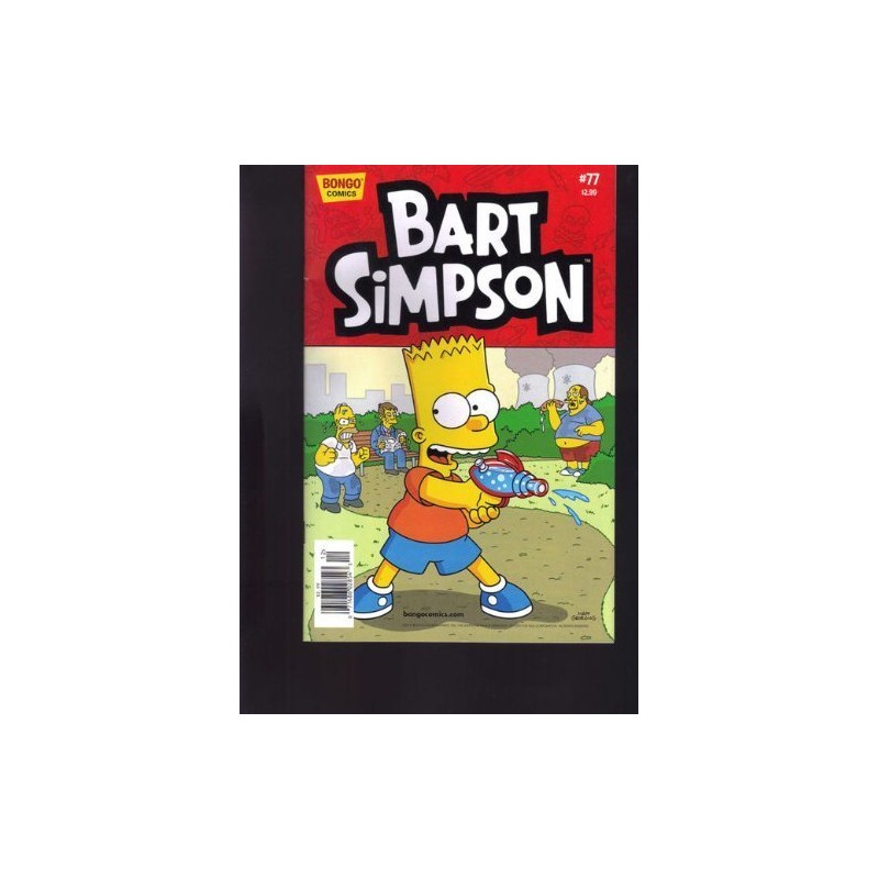 BONGO COMICS BART SIMPSON #77 NEWSSTAND VARIANT EDITION