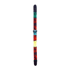 MAGMA Leathers 2" Soft-hand Polyester Guitar Strap Sublimation-Printed with Skate Design