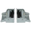 HECASA 2Pcs Steel Dump Trailer Hinges Compatible with Dump Trucks