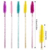 100pcs Mascara Wands Disposable Eyelash Mascara Eyebrow Brushes Applicator Makeup