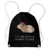 Mr. & Mrs. Panda Sports Bag Guinea Pig Wise, black