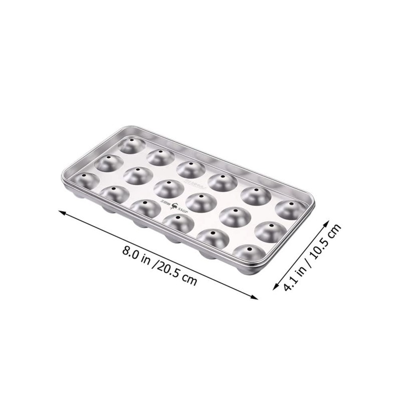 Stainless Steel Ice Mold Reusable Ice Trays Ball Shaped Ice