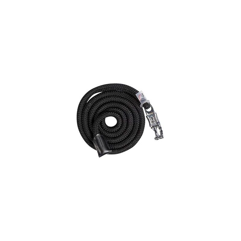 HKM Carlotta Corda con gancio antipanico Nero 180 cm