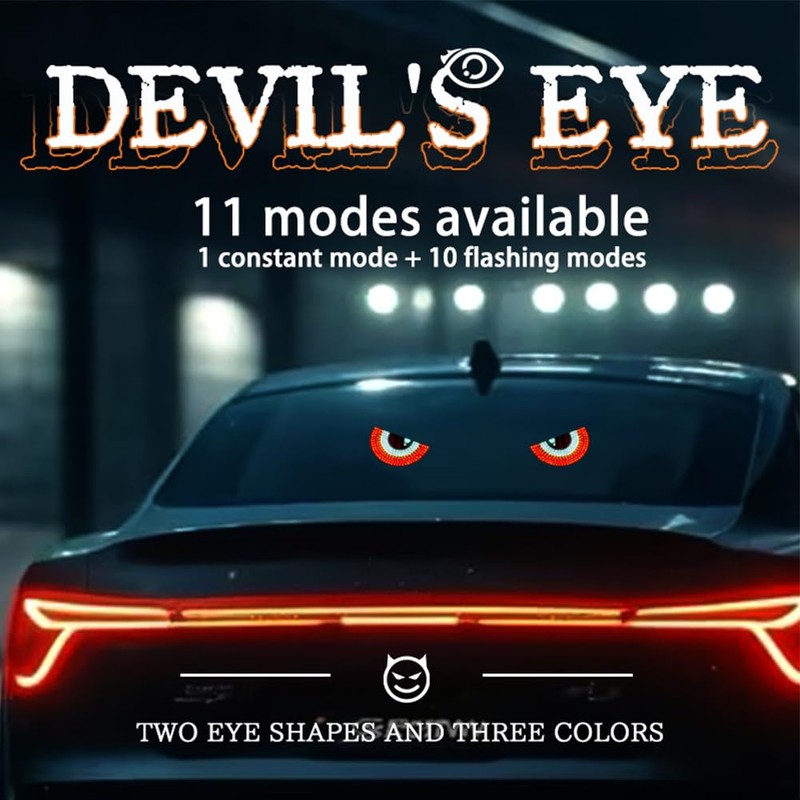 Devil Eyes Light for Cars, Led Eyes for Car, Car