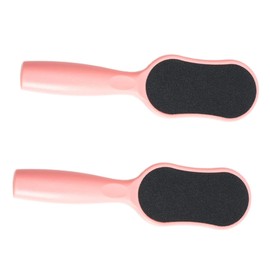 minkissy 2-piece Double-sided Foot File Callus Remover Hand Rasp Cracked Skin Exfoliator for Feet Hands Smooth Rough Sides Spa Tool