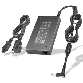 120W 19.5V 6.15A Laptop Charger Only for HP Envy 15 15t 17 M6 M7 15t-j000 15-j008tx 15-j051nr 17t-j100 17-1006tx 17-1007tx M7-j078ca Sleekbook HSTNN-CA25 732811-002 710415-001 Cord Blue Tip