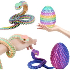 AHEJIOO 3D Dragon Egg Mystical Dragon 3D Dragon Dragon Egg with Dragon, Realistic Children's Toy & Christmas Easter Decoration, Collector's Gift for Adults, Magic Fantasy Design