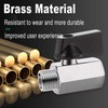 1/2-Inch Rv Hot Water Drain Valve and Waterproof Tape Set