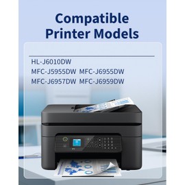 Hookink LC427XL LC 427XL Cartridges Compatible with Brother LC-427XL LC-427VAL Printer Cartridges for Brother MFC-J5955DW MFC-J6955DW HL-J6010DW MFC-J6957DW MFC-J6959DW Printers.