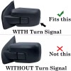 Torox 2021-2024 2025 Ford F150 Mirror COVERS Overlays W/Signal Hole