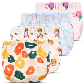 4PCS Travel Make up Bags/Purse, Flower Cosmetics Bag Set, Lipstick Storage Travel Makeup Bags Trendy Pouch for Women, Valentine's Day Birthday Gifts for Niece, Sister, Girlfriend, Female, Daughter