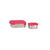 ergobag Lunch box stainless steel set of 2., Stars