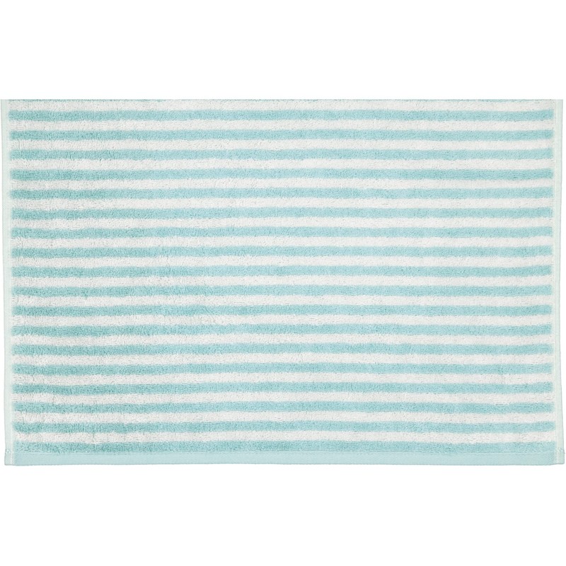 CAWÖ Home Hand Towels Campus Ringel 955 Sea Green 40