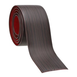 PATIKIL Self Adhesive Floor Transition Strip 2 in x 3 Ft, Vinyl Laminate Floor Flat Divider for Joining Floor Gaps Doorways Carpet Cover Floor Tiles Black Walnut