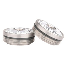 NA 2pcs Silver Golf Weights for Odyssey Stroke Lab, O-Works, White Hot OG Putters (2x25g)