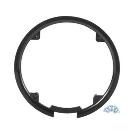 X AUTOHAUX 44 Teeth 11cm 4 Holes Bicycle Bike Crankset Chain Wheel Cover Black