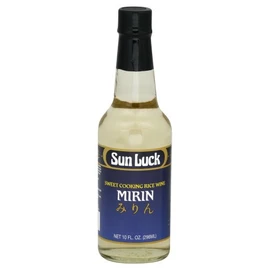 Sun Luck Mirin Sweet Cooking Wine, 10-Ounce Glass Bottle (Pack of 6)