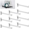 Zonon 24 Pcs 12 Inch Slatwall Shelf Bracket Heavy Duty