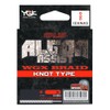 X-Braid GALIS ALGON ASSIST KNOT TYPE 6M Hanger Pack, Silver,
