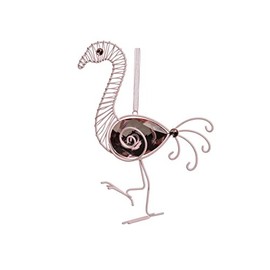 Gallerie II Jeweled Flamingo Christmas Decorative Tree Ornament Xmas Festive Winter Holidays Home Living Room Christmas Tree Cute Decor Decoration Pink