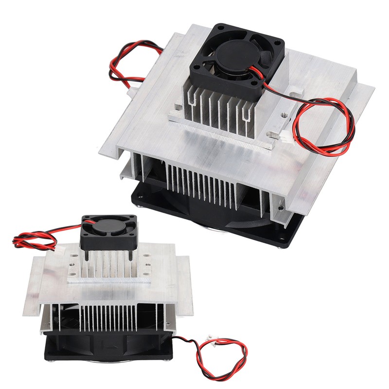 Refrigeration Cooler Dual Core Cooling Fan System Set Kit for